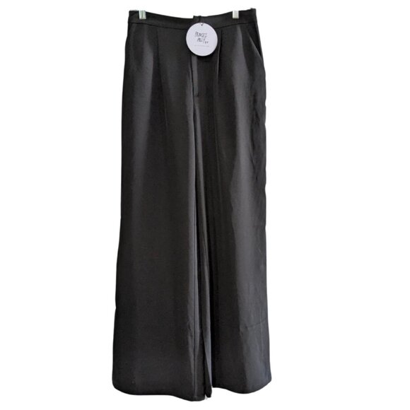 Princess Polly Pants - Princess Polly Women's Briana Wide Leg Black Dress Pants Trousers, Size 6, NWT